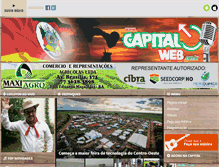 Tablet Screenshot of capitalweb.com.br